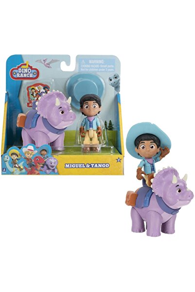 GIOCHI PREZIOSI Sevimli Dinozor Tango ve Kovboy Arkadaşı Miguel Seti 2'li Oyu...