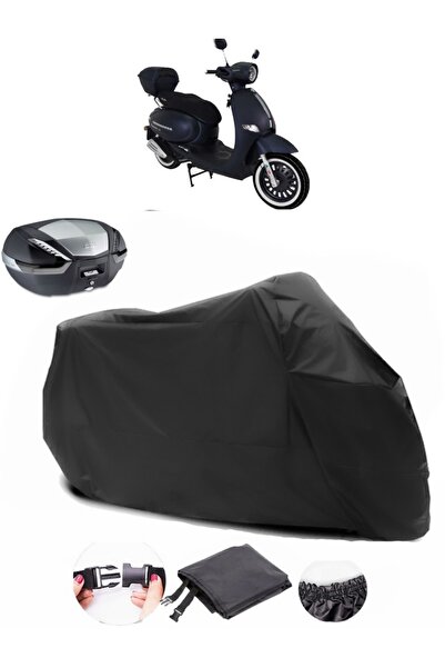 Breen أسود أورورا كابتشينو 125 حقيبة ظهر متوافقة مع القماش المشمع للدراجات ال...