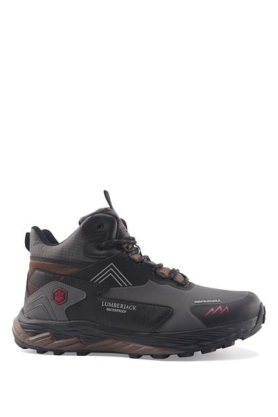 lumberjack Ανδρικές μπότες εξωτερικού χώρου BURK 3PR Dark Grey