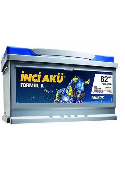 İNCİ AKÜ İnci Formul A Taurus 12 V 82 Ah 740 A(EN) Akü