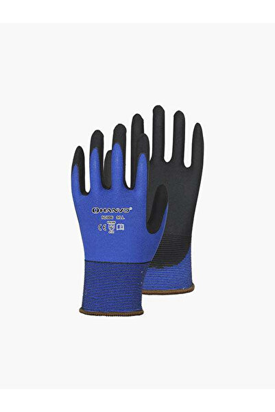 HANVO NJ806 Hanfell Köpük Nitril Blue Hassas Montaj Eldiveni