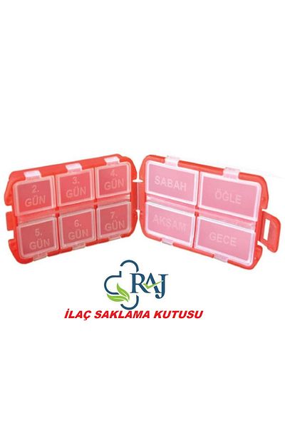 RAJ Hapkabı Medicine Storage Box Maxi Weekly Compendium Production
