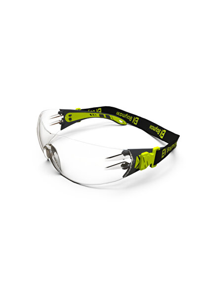 Baymax نظارات واقية Bx-2500 Solo Dual شفافة (مضادة للضباب) نظارات أمان للعمل ...