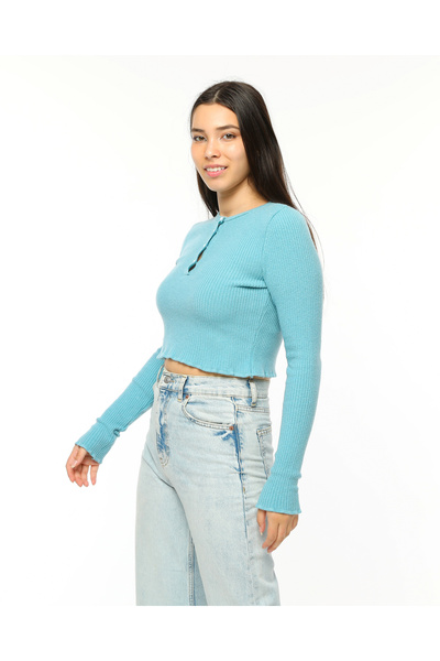 UBBA Düğmeli Kazak