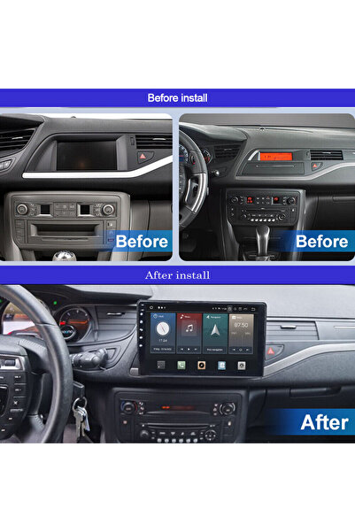 demirusta C5 CARPLAY+AND.AUTO NAVİGASYON DVD USB BT KAMERA Uyumlu