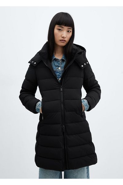 MANGO Woman Slim Fit Semi-Anorak