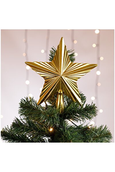 Sezy Χρυσό πολυτελές στολίδι για χριστουγεννιάτικο δέντρο 15 εκ. Στολίδι για χριστουγεννιάτικο δέντρο από πεύκο