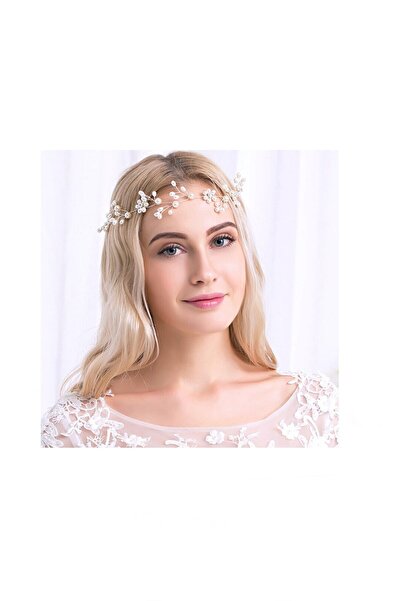 BBA TULLE STORE Çiçekli Saç Aksesuarları, Inci Gelin Tacı,gelin Saç Aksesuarı...