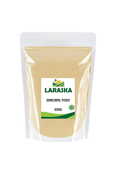 Laraska Zencefil Tozu (öğütülmüş) 250g- Ginger Ground 250g- Ginger Powder 250g