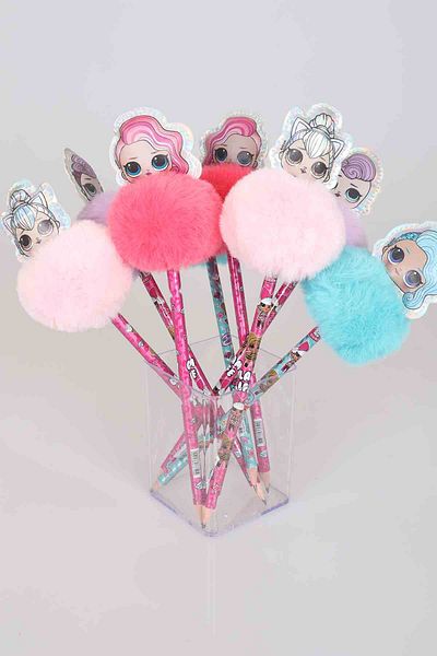 L.O.L. SURPRISE LICENSED L.O.LSURPRISE SHINY FIGURED LEAD PEN