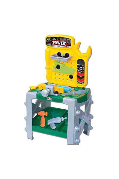 welcomein Oyuncak Eğitici Büyük Boy Tezgahlı Power Tamir Seti