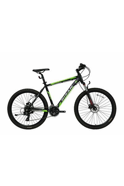 Bisan BİSAN MTX 7050 27,5 Jant 21 Vites HD Dağ Bisikleti MTB Siyah - Yeşil 48CM