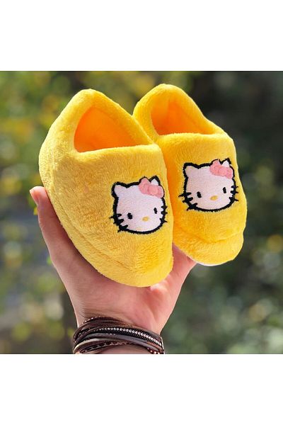 Pandalina Hello Kitty Girl's slippers non-slip sole kindergarten nursery house shoes