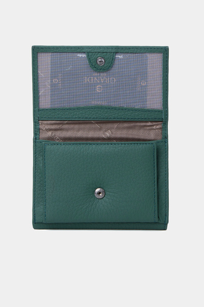 Grande L2632 Genuine Real Leather Small Size Women's Wallet Portfolio