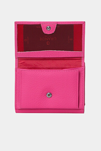 Grande L2632 Genuine Real Leather Small Size Women's Wallet Portfolio