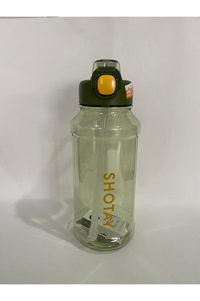 Shotay ST-6290 Tritan Flask with Straw 1.3 L Green