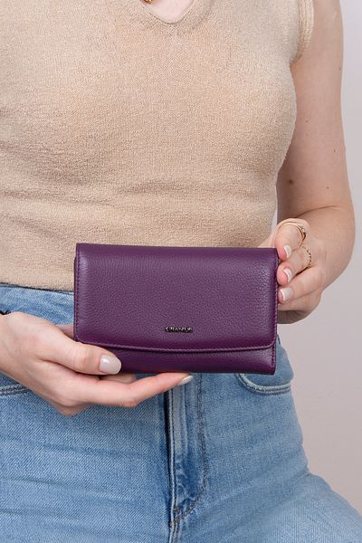 Grande L2725 Genuine Real Leather Medium Size Women's Portfolio Wallet