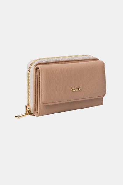Grande L2754 Genuine Real Leather Small Size Women's Portfolio Wallet