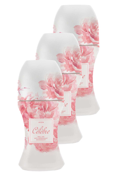 AVON Celebre Kadın Rollon 50 Ml. Üçlü Set