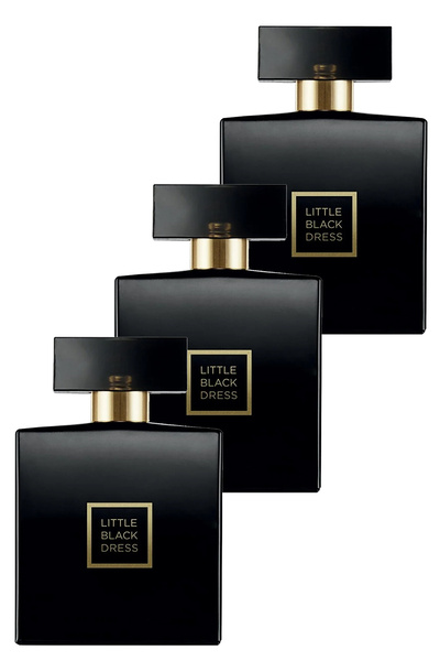 AVON Little Black Dress Kadın Parfüm Edp 50 Ml. Üçlü Set