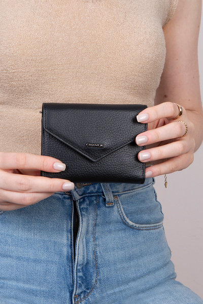 Grande L2785 Genuine Real Leather Small Size Women's Portfolio Wallet