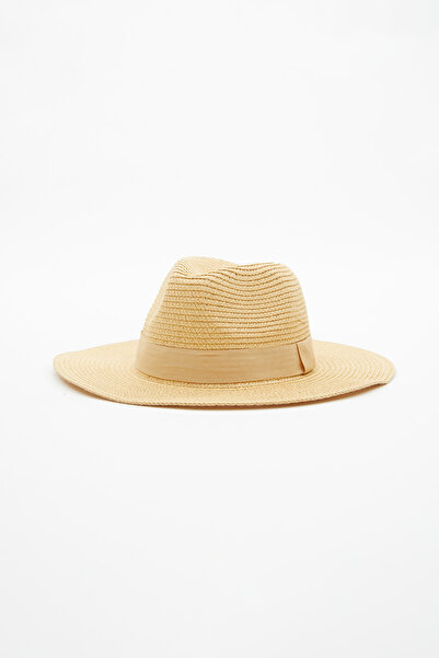 PAULMARK Φαρδύ ψάθινο καπέλο