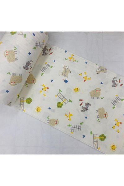 başcılar 240 Cm Cotton Flannel Fabric with Width - 1,50 Meters