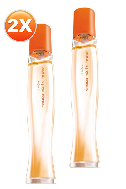 AVON Summer White Sunset Kadın Parfüm Edt 50 Ml. İkili Set