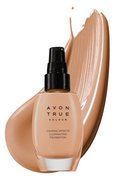 AVON Calming Effects Rahatlatıcı Etkili Ve Işıltı Veren Fondöten 30 Ml. Honey