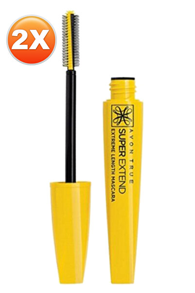 AVON Super Extend Extreme Uzun Gösteren Maskara Black Ikili Set