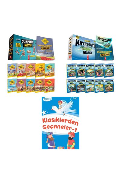 Model Eğitim Yayınları MODEL 4.SINIF HİKAYELERİ OLİMPİYAT KÖYÜ VE MATEMATİK A...