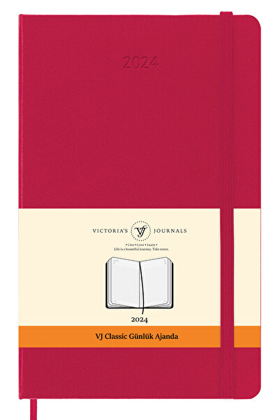 Victoria's Journals Classic 2024 Günlük Ajanda 13x21