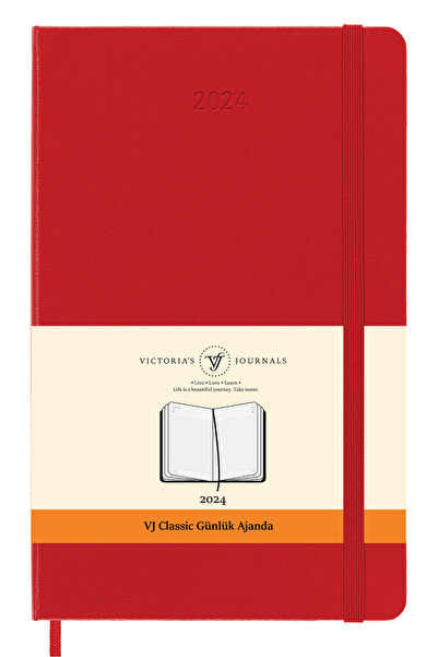 Victoria's Journals Classic 2024 Günlük Ajanda 13x21