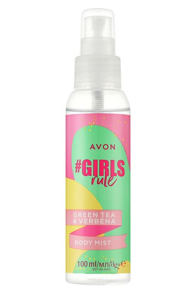 AVON Girls Rule Mine Çiçeği Ve Yeşil Çay Kokulu Vücut Spreyi 100 Ml.