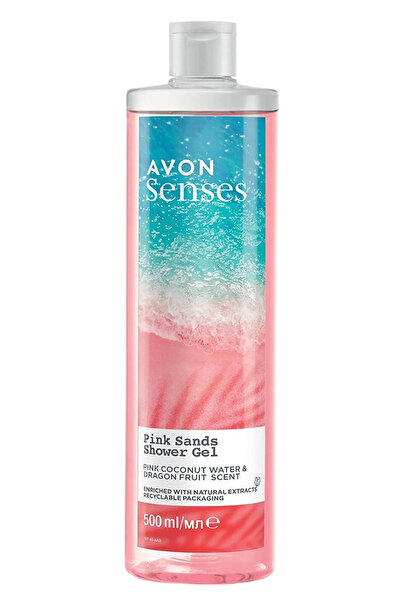 AVON Senses Pink Sands Hindistan Cevizi Suyu Ve Ejder Meyvesi Kokulu Duş Jeli...
