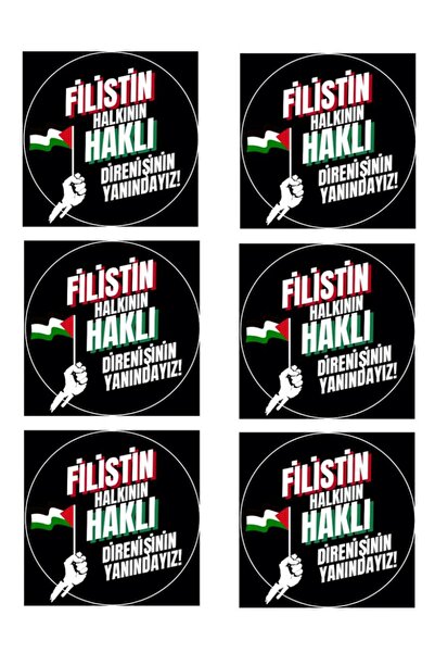 ZER Palestine Themed Philosopher Sticker - Paper