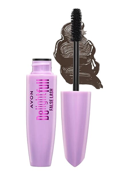 AVON Delightfull False Lash Maskara 10 Ml. Lava Brown