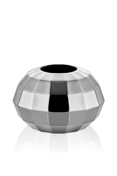 The Mia The Mi̇a Decorative Vase Silver 30X30X20 cm