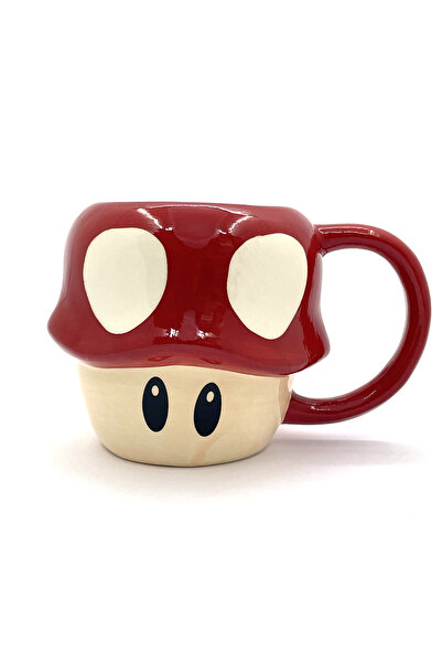 NETAVANTAJ Super Mario Mantar 3D Tasarım Kupa Bardak
