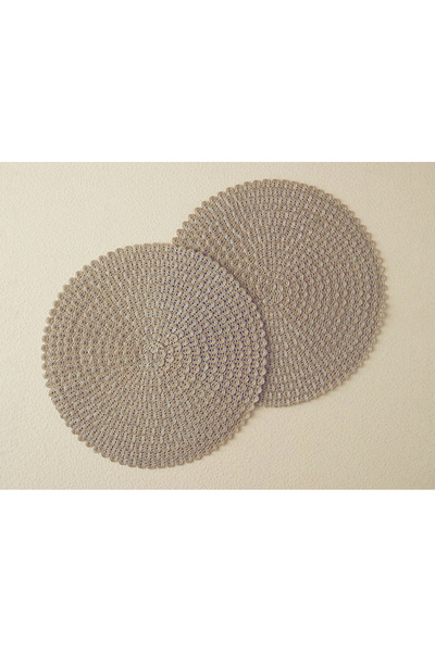 English Home Carlotta Polipropilen 2'li Amerikan Servis 38 cm BEJ