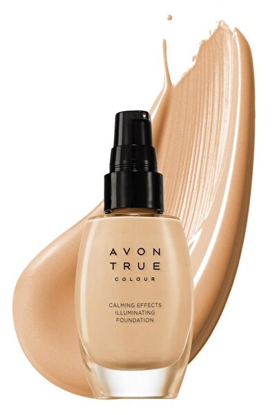 AVON Calming Effects Rahatlatıcı Etkili Ve Işıltı Veren Fondöten 30 Ml. Nude