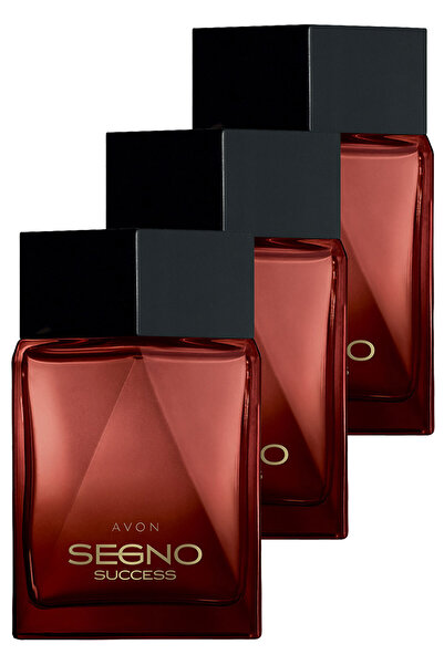 AVON Segno Success Erkek Parfüm Edp 75 Ml. Üçlü Set
