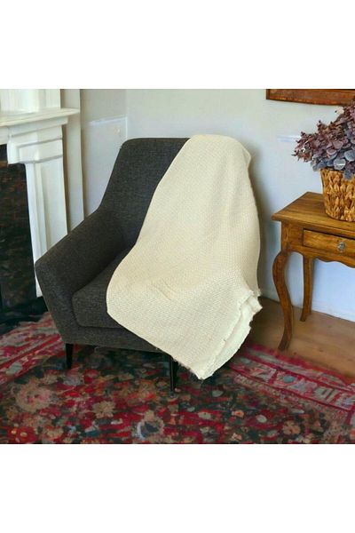 KESİMOĞLU Μονόκλινη κουβέρτα Silk Like Casablanca Cotton 170*210 Μπεζ