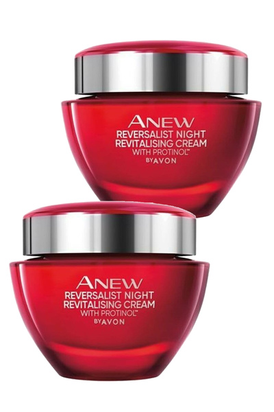 AVON Anew Reversalist Yenileyici Gece Yüz Kremi 50 Ml. İkili Set