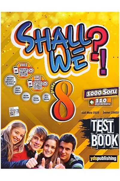 yds publishing SHALL WE 8. SINIF TEST BOOK