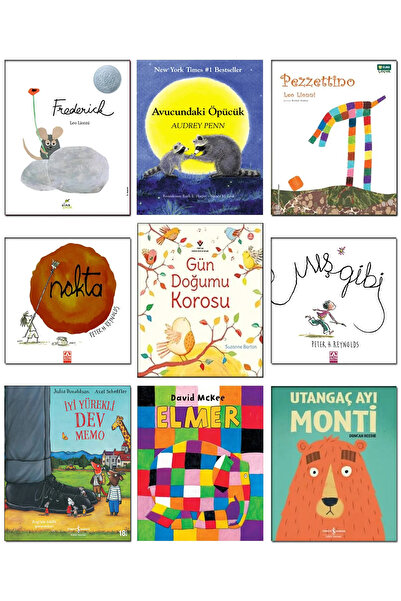 Altın Kitaplar Nokta Mış Gibi Frederick Pezzettino Leo Lionni Elmer Utangaç A...