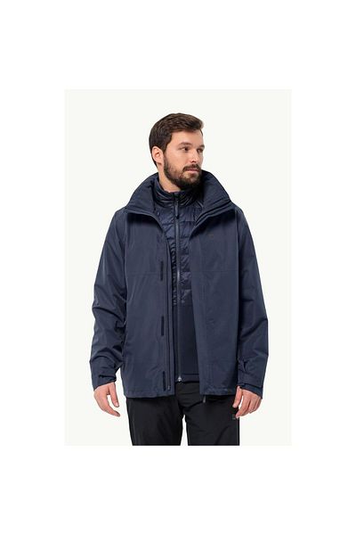 Jack Wolfskin Jack Wolfskin Luntal 3in1 Jkt m Мъжко яке Jck 1116251 -1010 Яке