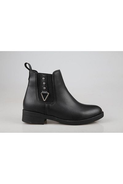 Style Star sy606 Μαύρα Γυναικεία Μποτάκια