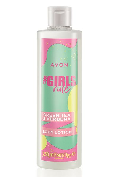 AVON Girls Rule Mine çiçeği Ve Yeşil كاي Özlü Vücut Losyonu 250 مل.