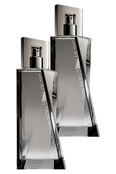 AVON Attraction Sensation Erkek Parfüm Edt 75 Ml. İkili Set